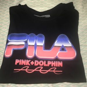 FILA® x Pink Dolphin Chrome Tee